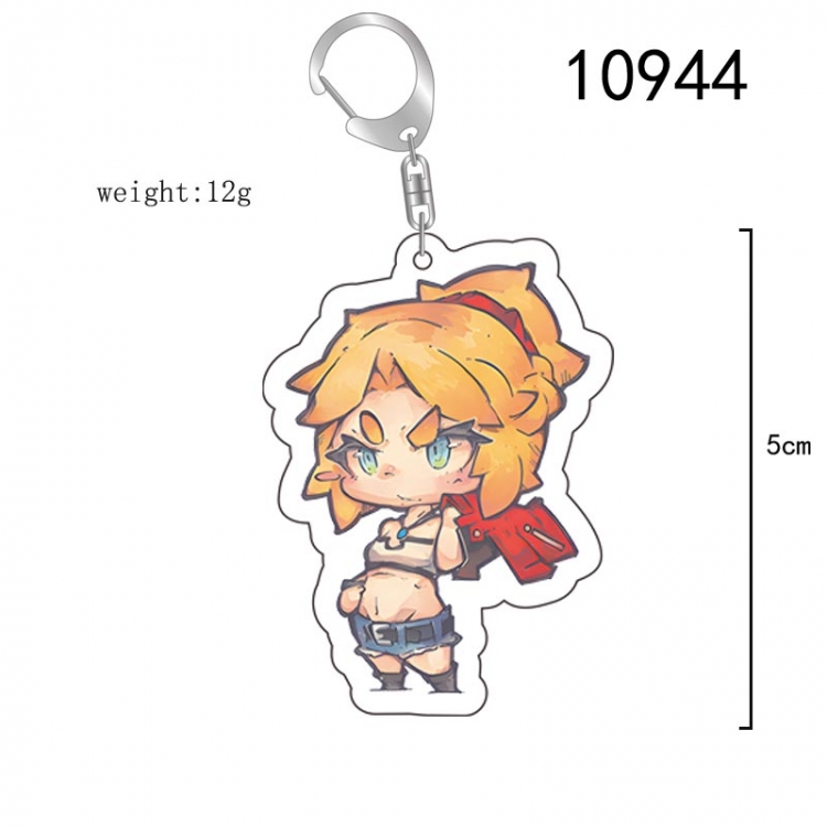 Fate Stay Night  Anime acrylic Key Chain price for 5 pcs 10944