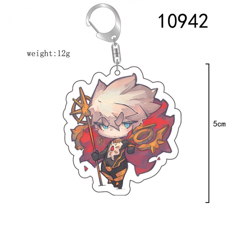 Fate Stay Night  Anime acrylic Key Chain price for 5 pcs 10942