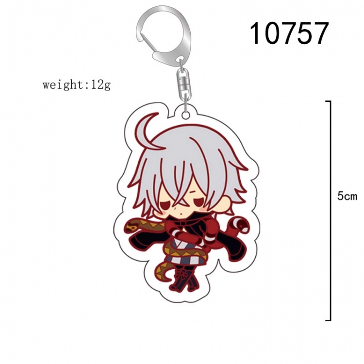 Kuroshitsuji Anime acrylic Key Chain  price for 5 pcs 10757