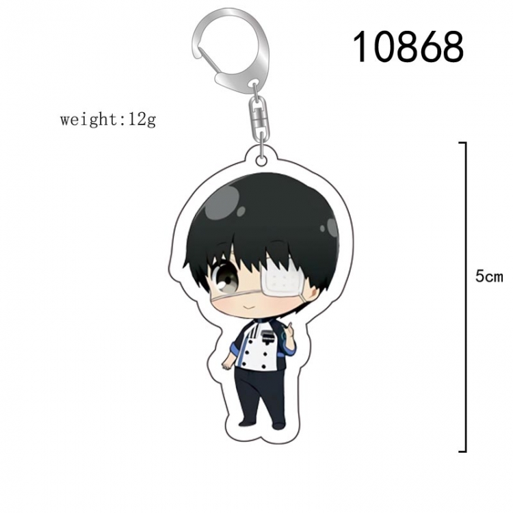 Tokyo Ghoul   Anime acrylic Key Chain price for 5 pcs 10868