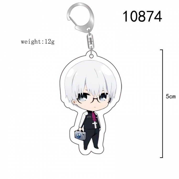 Tokyo Ghoul   Anime acrylic Key Chain price for 5 pcs 10874