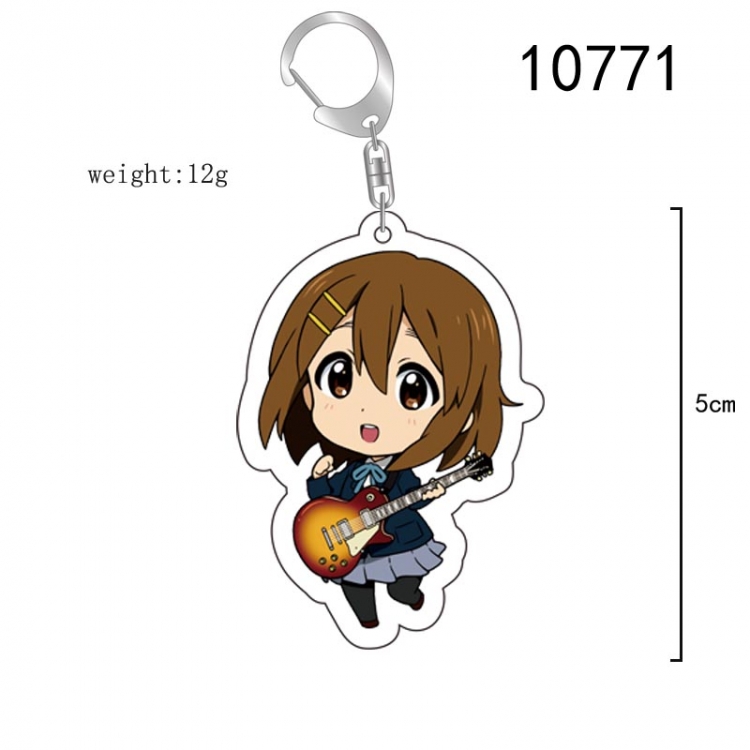 K-ON! Anime acrylic Key Chain  price for 5 pcs 10771