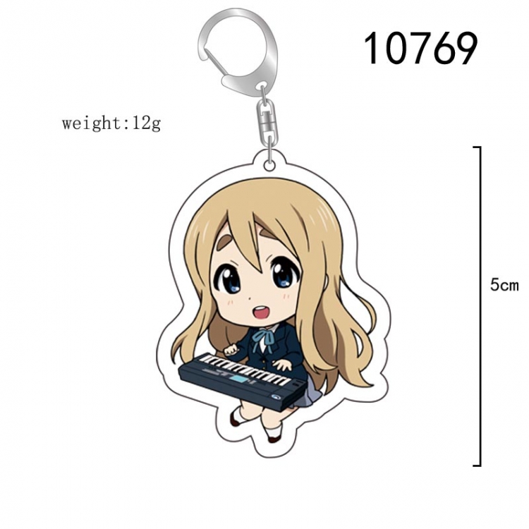 K-ON! Anime acrylic Key Chain  price for 5 pcs 10769