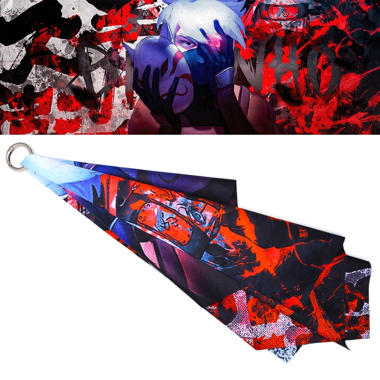 Naruto Anime Surroundings Small Square Pendant 20X60CM price for 5 pcs