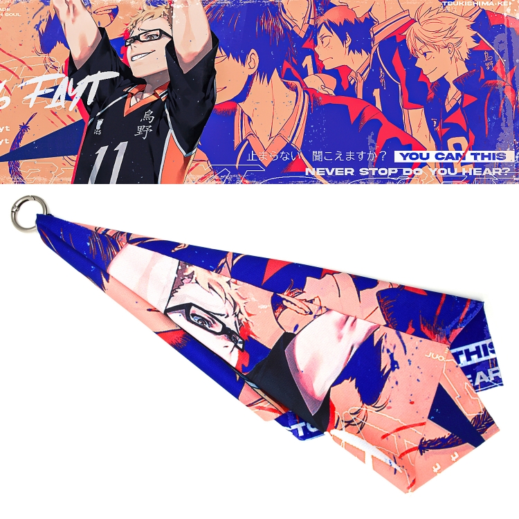 Haikyuu!! Anime Surroundings Small Square Pendant 20X60CM price for 5 pcs