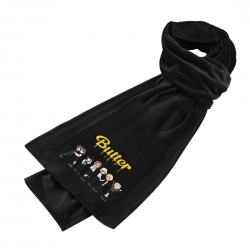 butter Anime mink fleece scarf