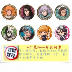 Bleach Anime round Badge cloth...