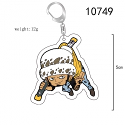 One Piece Anime acrylic Key Ch...