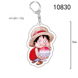 One Piece Anime acrylic Key Ch...