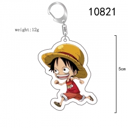 One Piece Anime acrylic Key Ch...