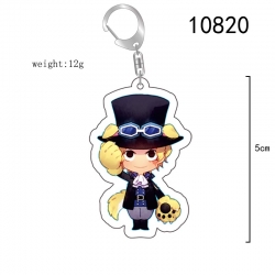 One Piece Anime acrylic Key Ch...