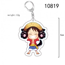 One Piece Anime acrylic Key Ch...