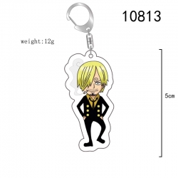 One Piece Anime acrylic Key Ch...