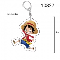 One Piece Anime acrylic Key Ch...