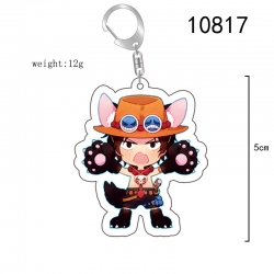 One Piece Anime acrylic Key Ch...