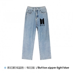 BTS  Elasticated No-Zip Denim ...