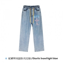 BTS  Elasticated No-Zip Denim ...