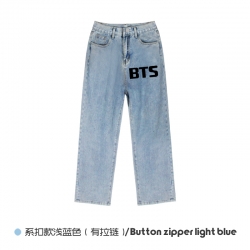 BTS  Elasticated No-Zip Denim ...