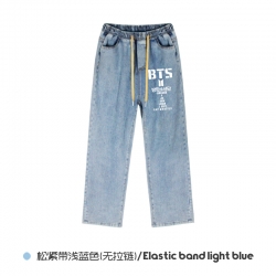 BTS  Elasticated No-Zip Denim ...