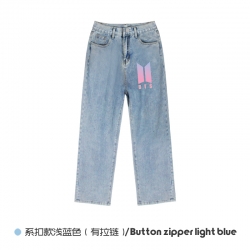 BTS  Elasticated No-Zip Denim ...