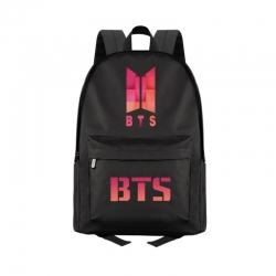 BTS Anime Print Zipper Canvas ...