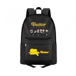 butter Anime Print Zipper Canv...