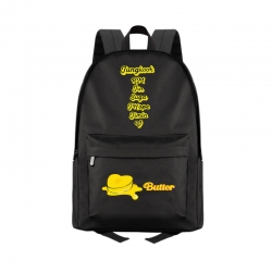 butter Anime Print Zipper Canv...
