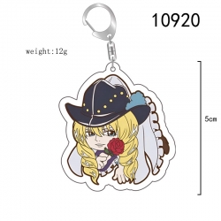 One Piece Anime acrylic Key Ch...