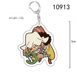 One Piece Anime acrylic Key Ch...