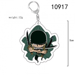 One Piece Anime acrylic Key Ch...