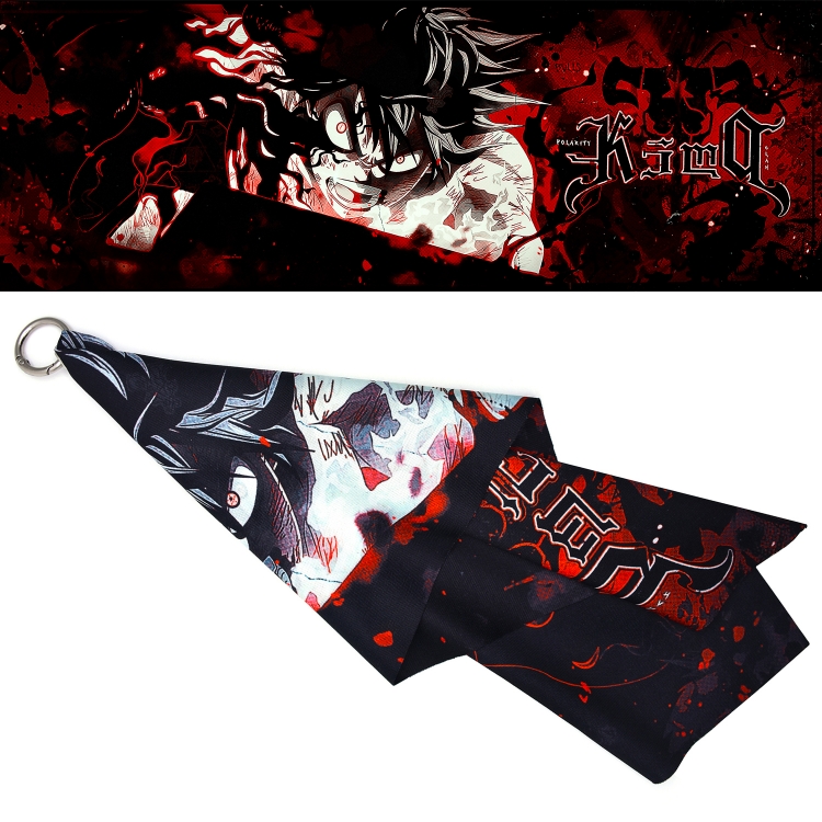 Black clover Anime Surroundings Small Square Pendant 20X60CM price for 5 pcs