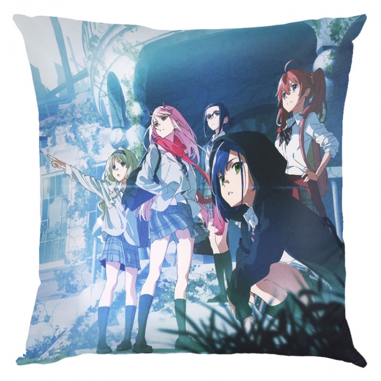 DARLING in the FRANX Anime square full-color pillow cushion 45X45CM NO FILLING G2-25