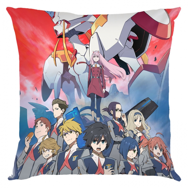 DARLING in the FRANX Anime square full-color pillow cushion 45X45CM NO FILLING G2-22