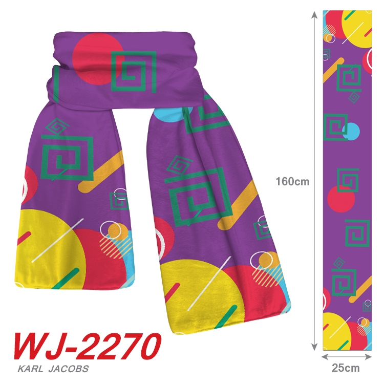 Karl Jacobs  Anime Plush Impression Scarf Scarf WJ-2270