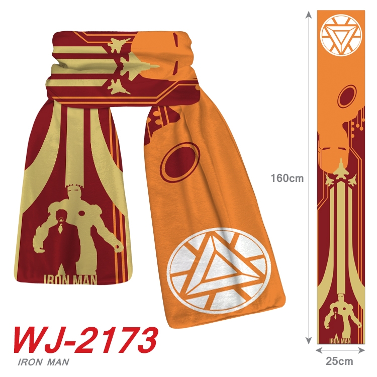  Iron Man Anime Plush Impression Scarf WJ-2173 