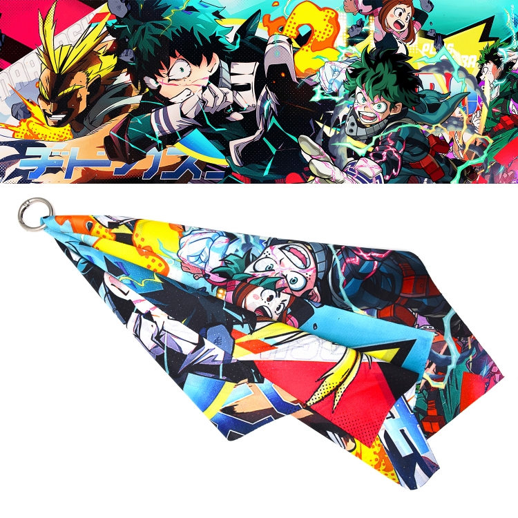 My Hero Academia  Anime Surroundings Small Square Pendant 20X60CM price for 5 pcs F64