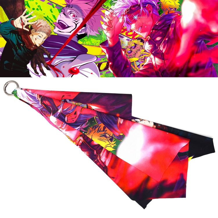 Jujutsu Kaisen  Anime Surroundings Small Square Pendant 20X60CM price for 5 pcs  F71