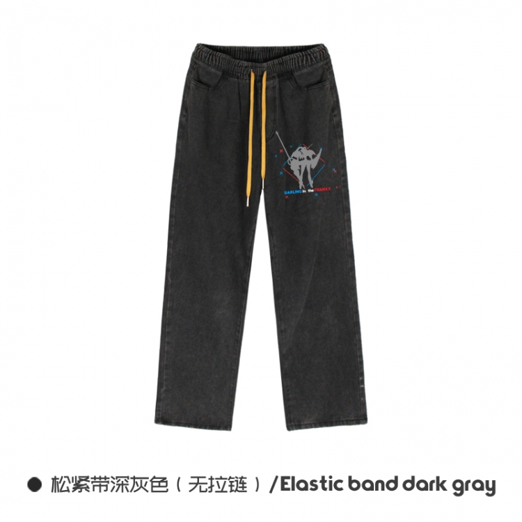 DARLING in the FRANX Elasticated No-Zip Denim Trousers from M to 3XL NZCK01-4
