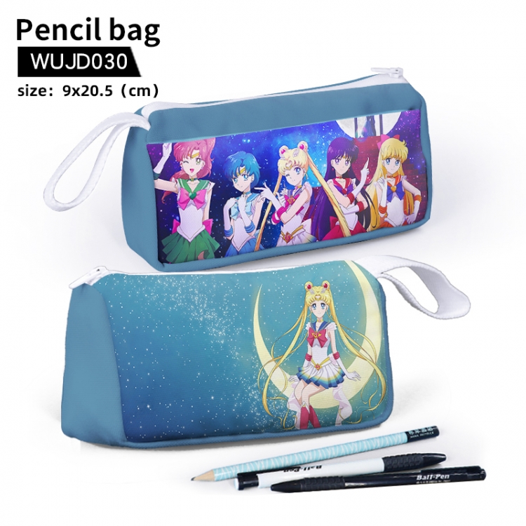 sailormoon Anime stationery bag pencil case 9X20.5cm support customization WUJD030