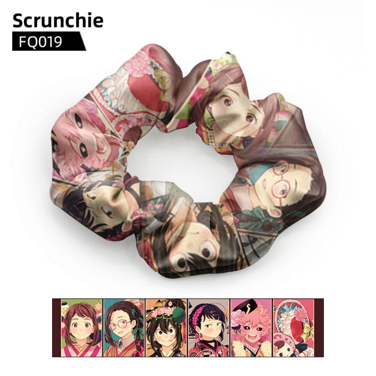 Shingeki no Kyojin Anime colorectal hair ring can be customized FQ019