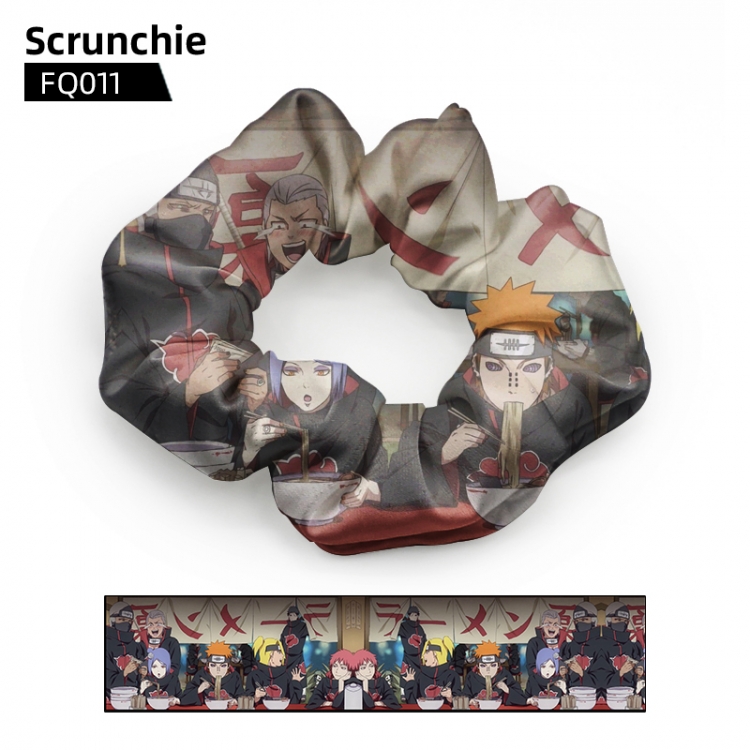Naruto Anime colorectal hair ring can be customized FQ011