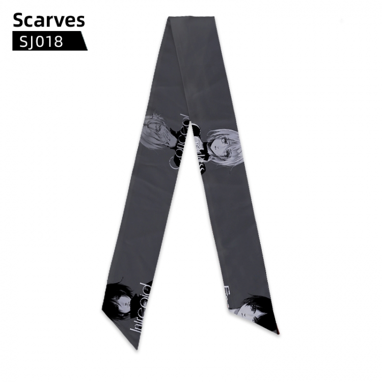 Shingeki no Kyojin Anime silk scarf long small scarf scarf streamer SJ018