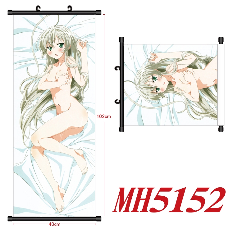 Yosuga no Sora Anime black Plastic rod Cloth painting Wall Scroll 40X102CM MH5152