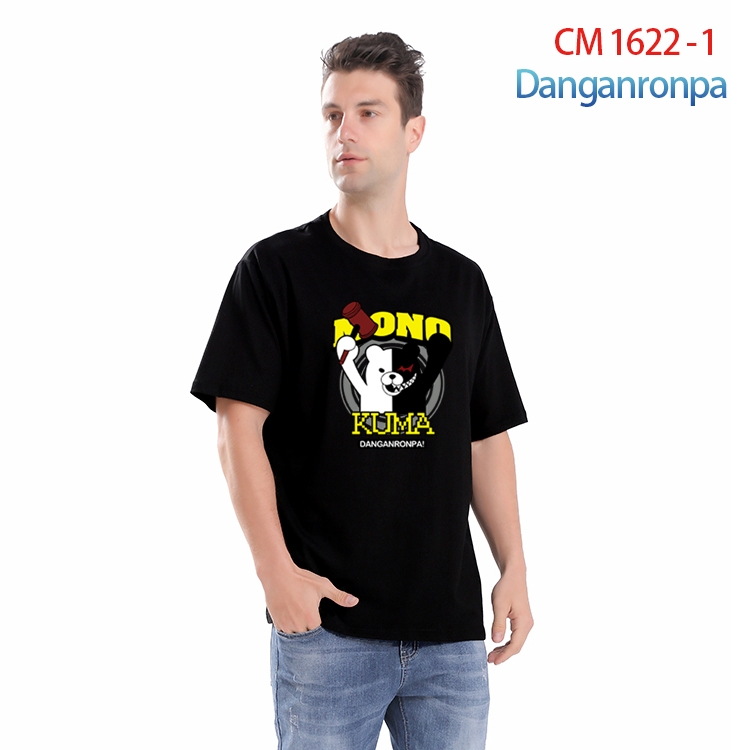 Dangan-Ronpa Printed short-sleeved cotton T-shirt from S to 4XL CM-1622-1