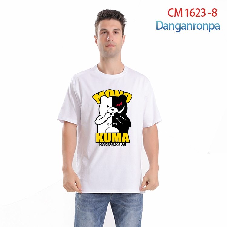 Dangan-Ronpa Printed short-sleeved cotton T-shirt from S to 4XL CM-1623-8