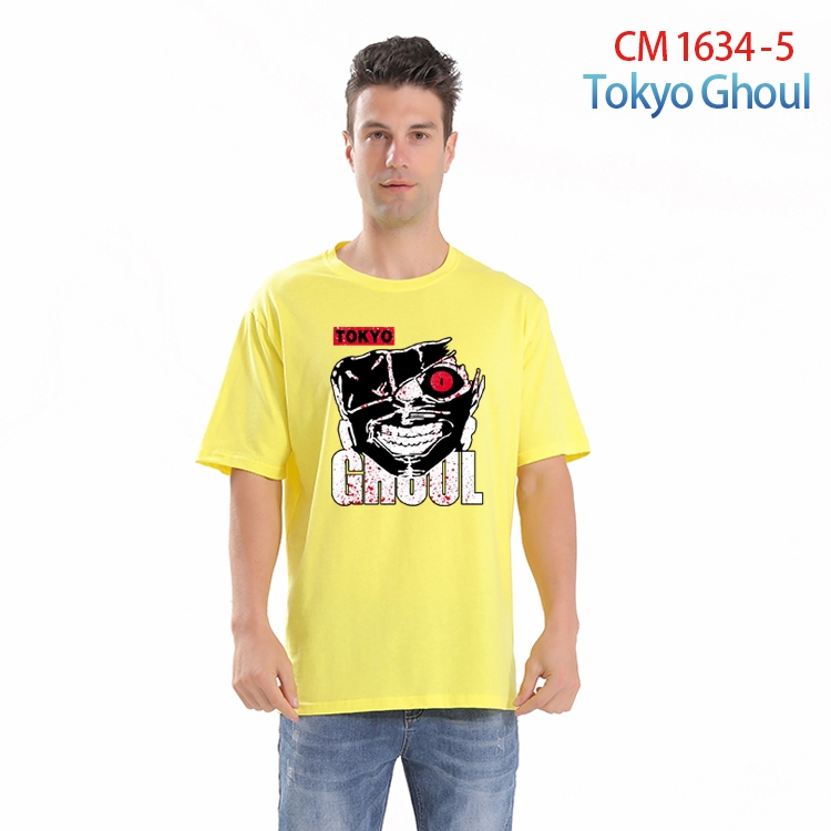 Tokyo Ghoul Printed short-sleeved cotton T-shirt from S to 4XL CM-1634-5