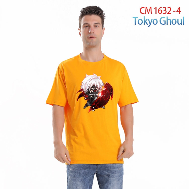 Tokyo Ghoul Printed short-sleeved cotton T-shirt from S to 4XL CM-1632-4