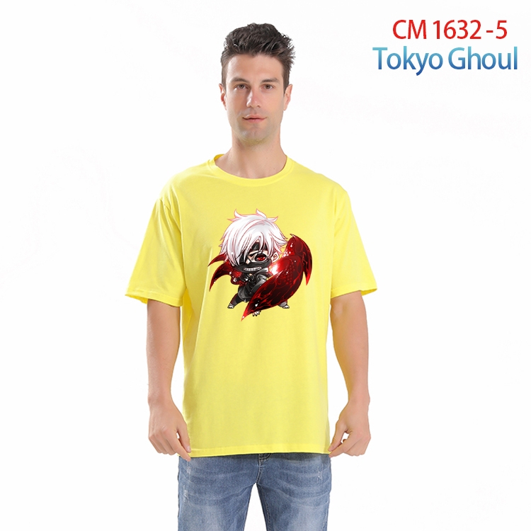 Tokyo Ghoul Printed short-sleeved cotton T-shirt from S to 4XL CM-1632-5