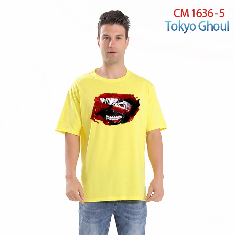 Tokyo Ghoul Printed short-sleeved cotton T-shirt from S to 4XL  CM-1636-5