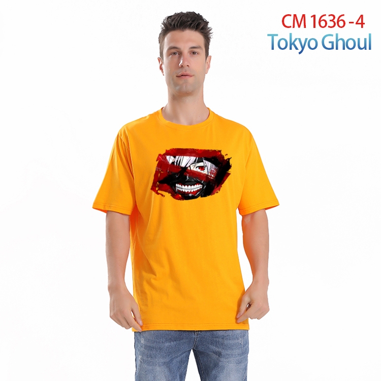 Tokyo Ghoul Printed short-sleeved cotton T-shirt from S to 4XL CM-1636-4